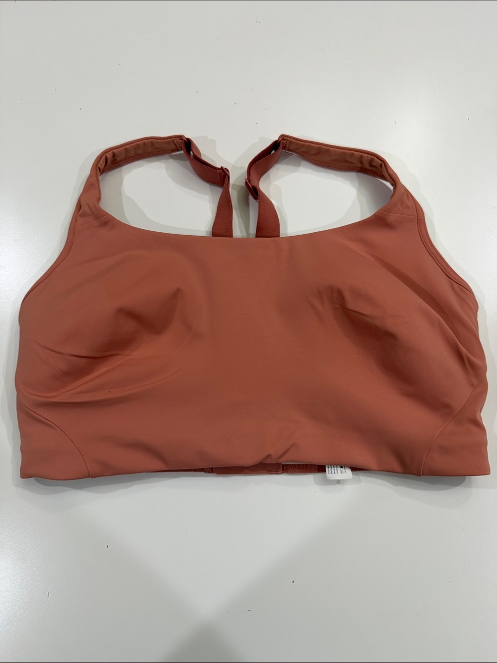 Lululemon Rust Women's Seamless Sports Bralette